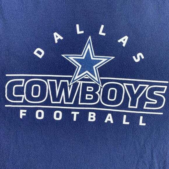 Dallas Cowboys Shirt Mens Small Navy Blue Short Sleeve Fanatics NFL Football Tee - Picture 3 of 8